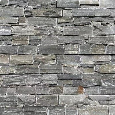 Panou de placare din piatră naturală din ardezie gri