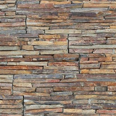 Panou de placare din piatră din ardezie subțire rustică